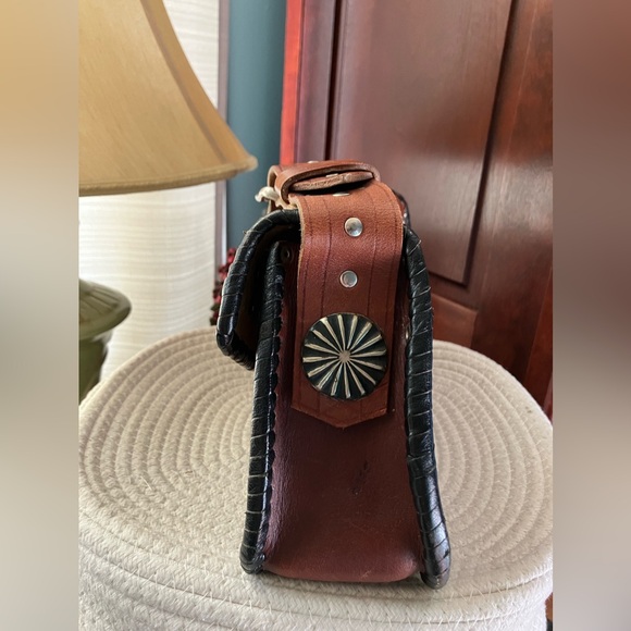 🔥Sale! Native American Four Winds Leather Bag - Picture 13 of 16